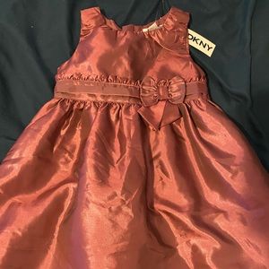 Toddler girls DKNY formal dress (size 3T)